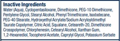 Inactive Ingredients (Essential Spf50 Inactive)